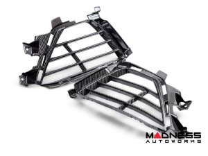 Cadillac CT5-V Carbon Fiber Front Bumper Lower Grille - Anderson Composites - Blackwing 